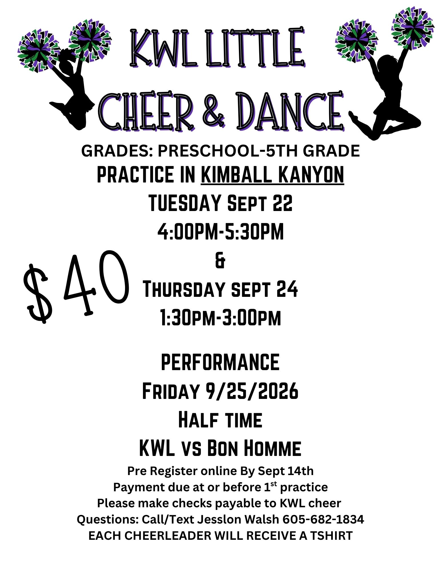 KWL Littel Cheer and Dance